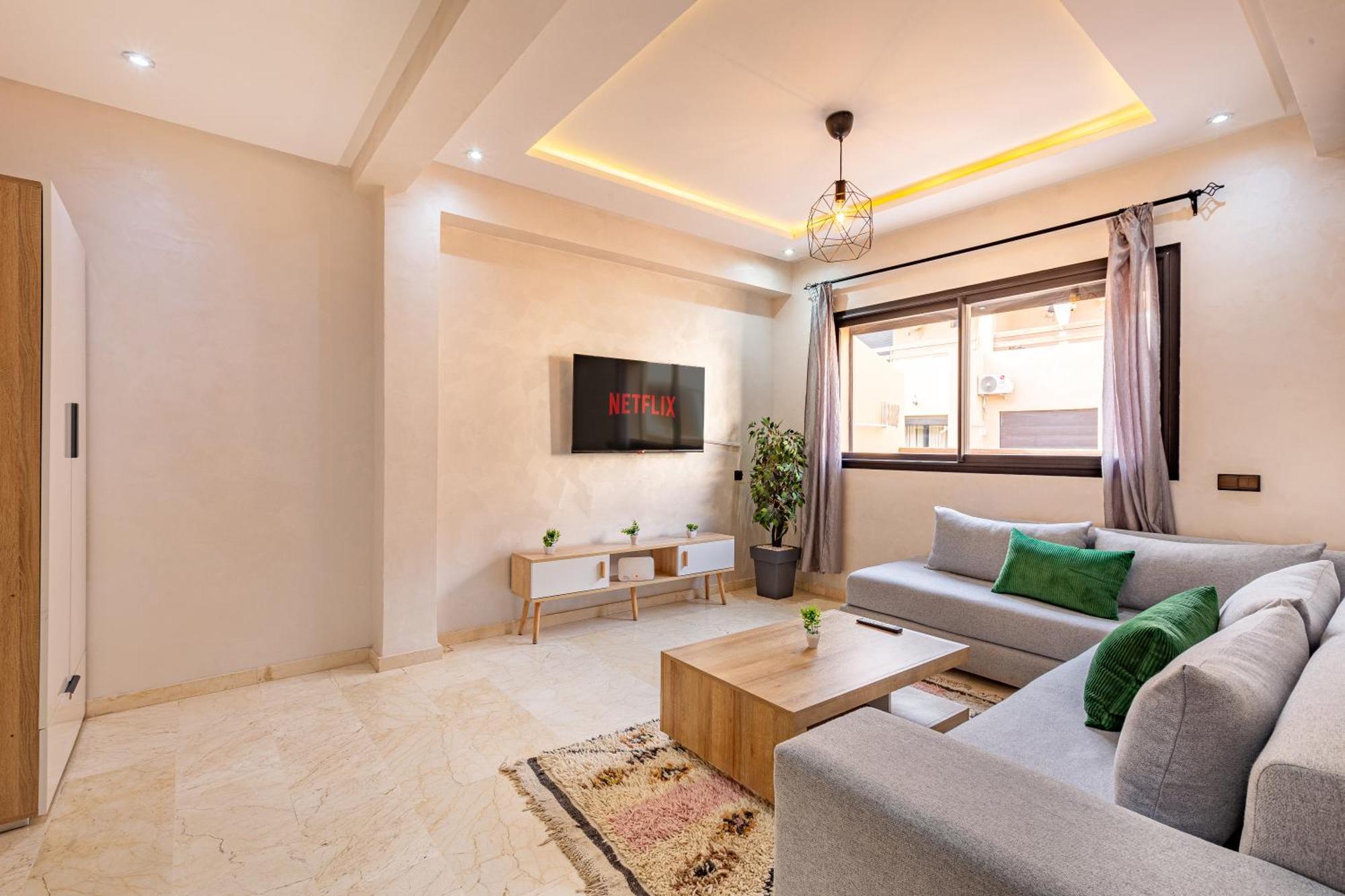 Chic & Cosy Appart Au Centre Ville - 100 % Equipe Marrakesh Bagian luar foto