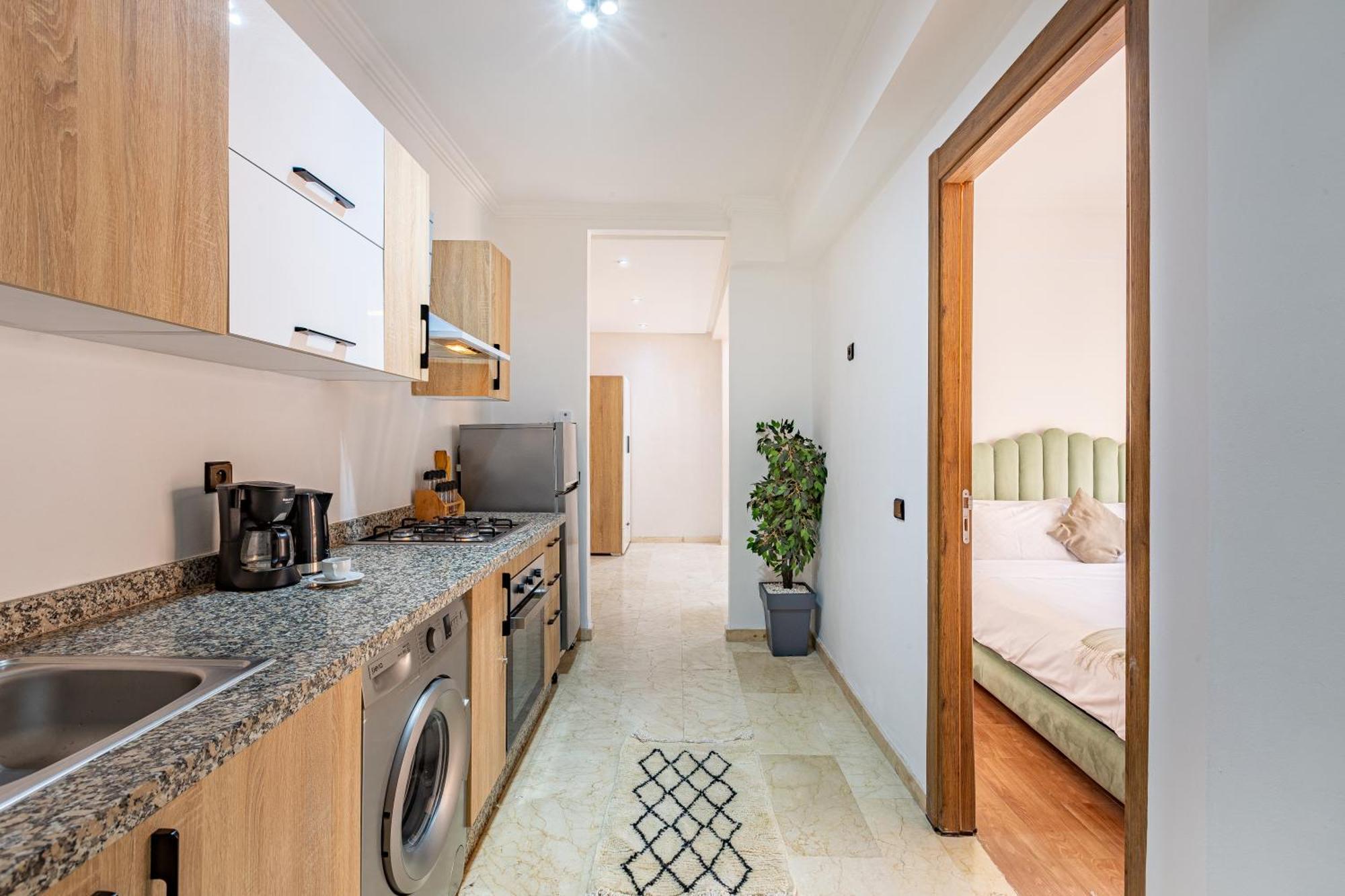 Chic & Cosy Appart Au Centre Ville - 100 % Equipe Marrakesh Bagian luar foto