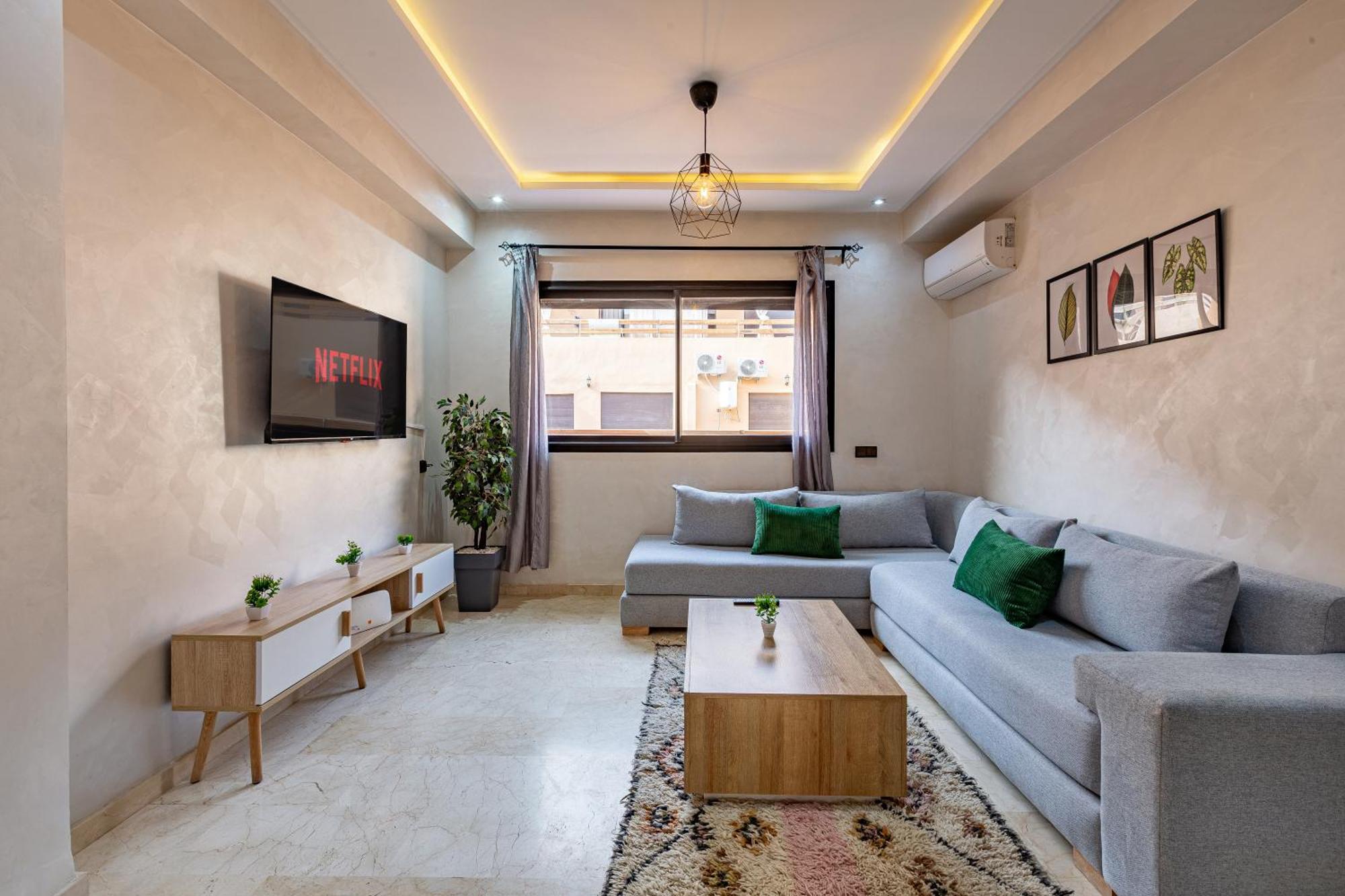 Chic & Cosy Appart Au Centre Ville - 100 % Equipe Marrakesh Bagian luar foto