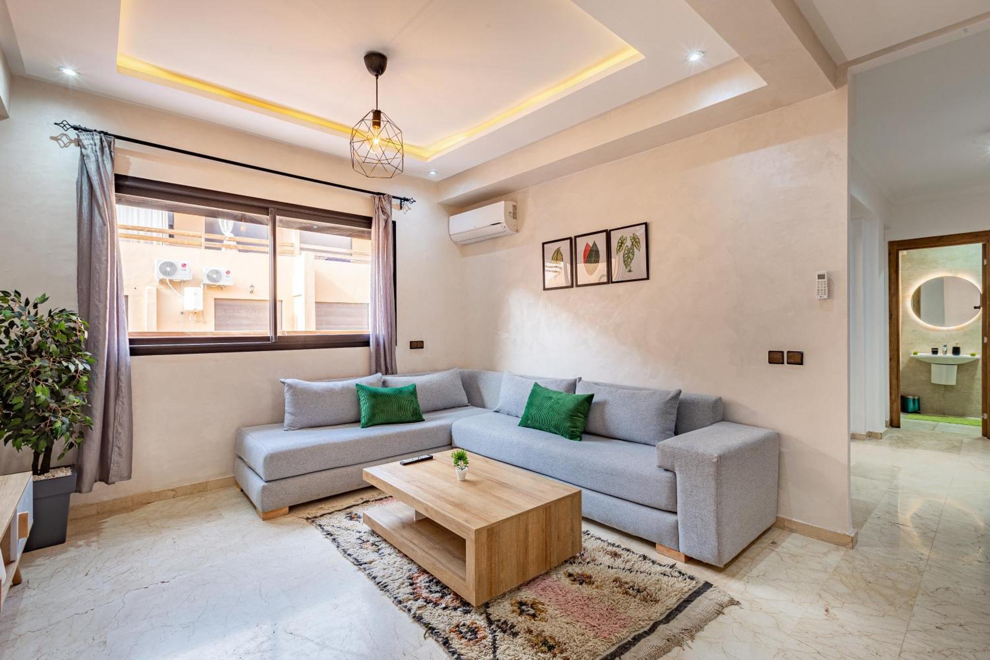 Chic & Cosy Appart Au Centre Ville - 100 % Equipe Marrakesh Bagian luar foto