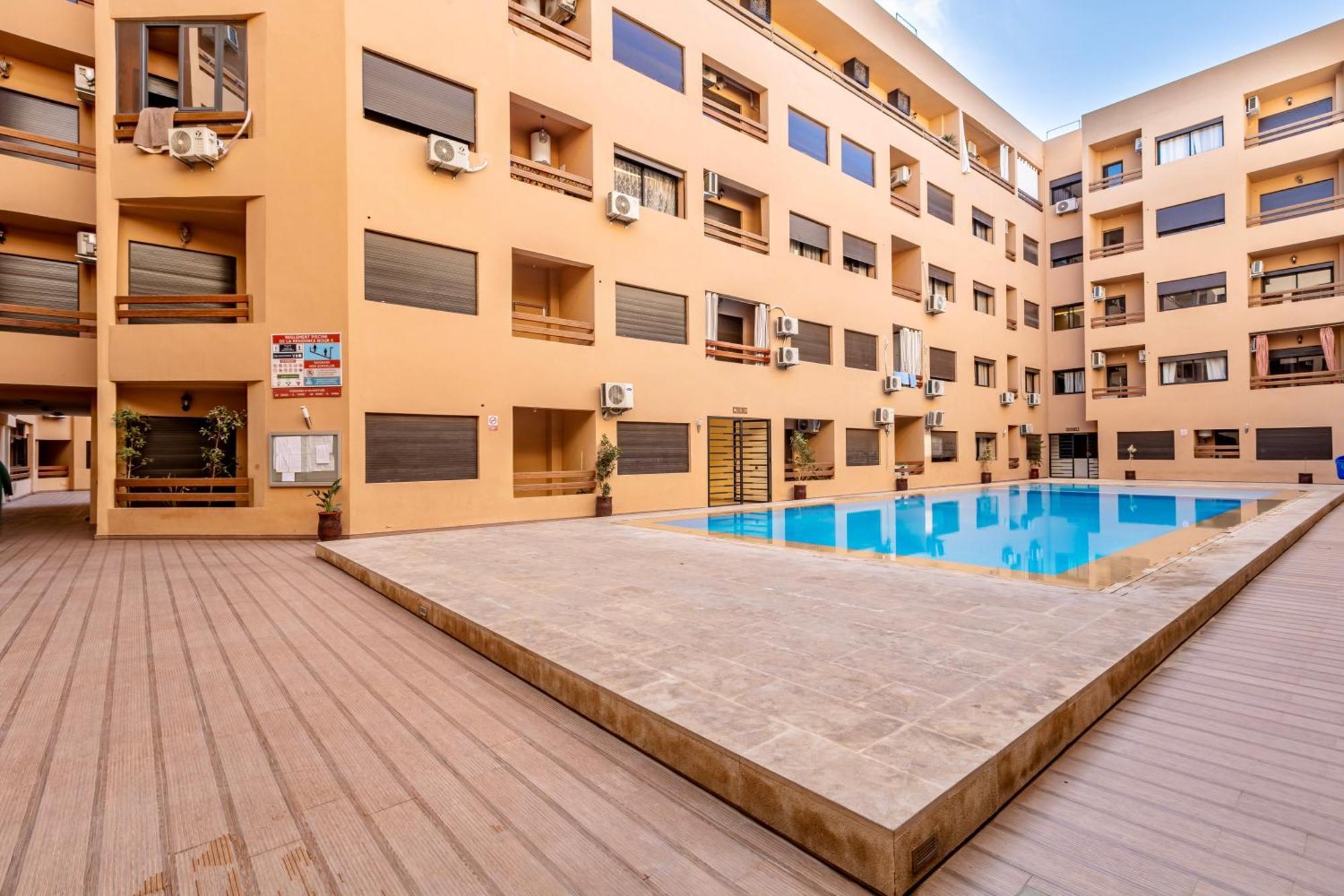 Chic & Cosy Appart Au Centre Ville - 100 % Equipe Marrakesh Bagian luar foto
